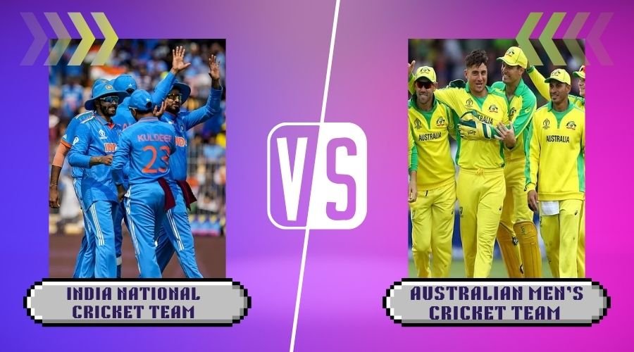 India National Cricket Team vs Australian Men’s Cricket Team Timeline