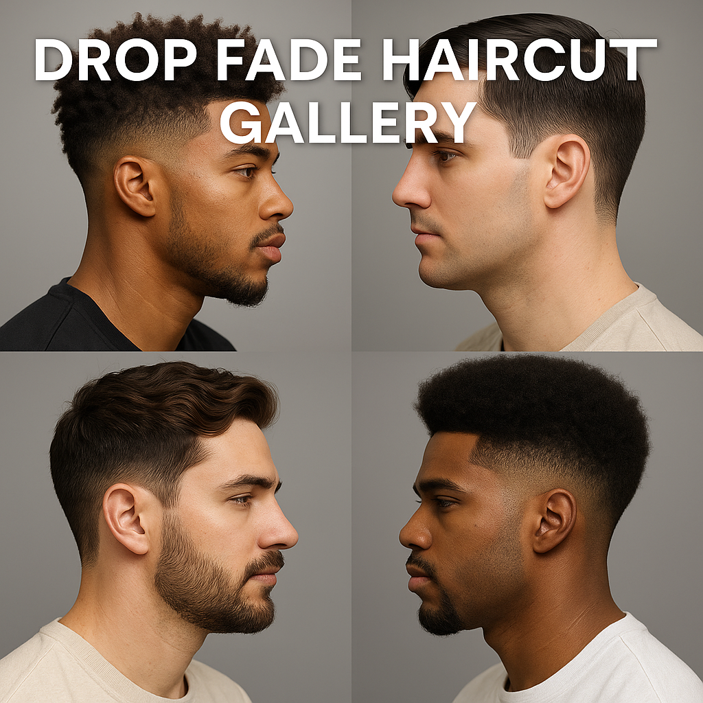drop fade haircut gallery