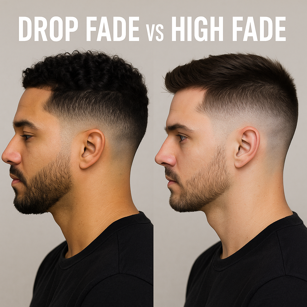 drop fade vs high fade
