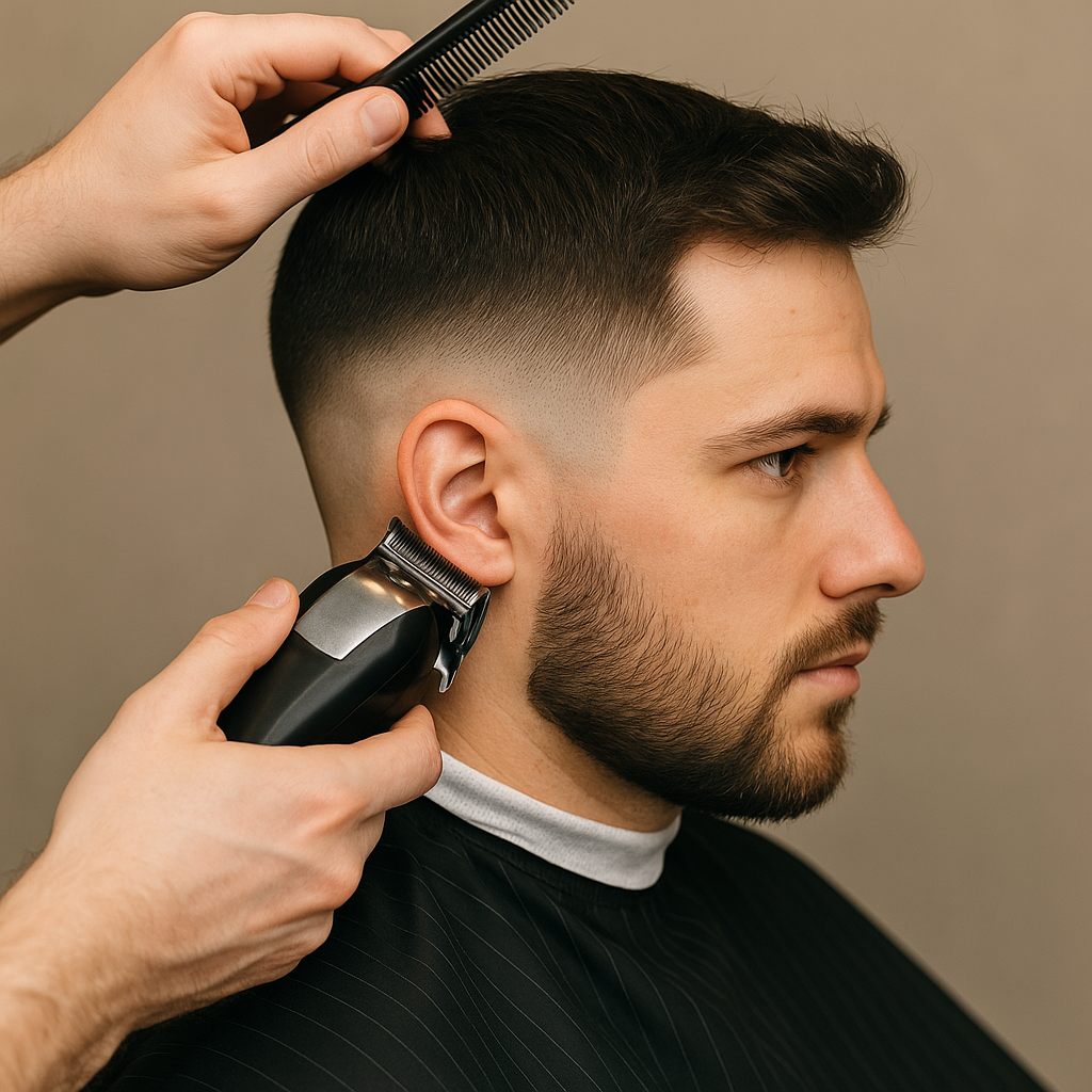 how to blend a drop fade at home