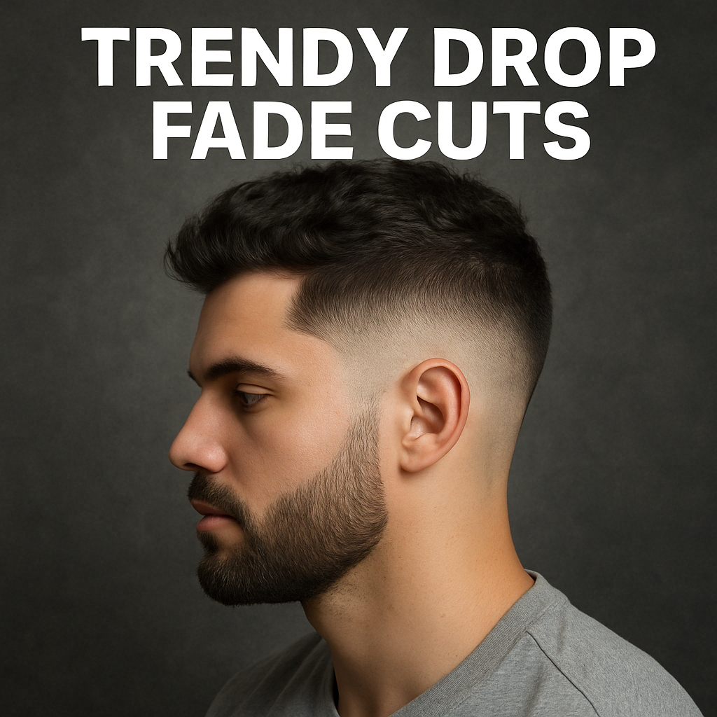 trendy drop fade cuts