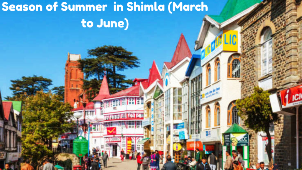 Season of Summer in Shimla