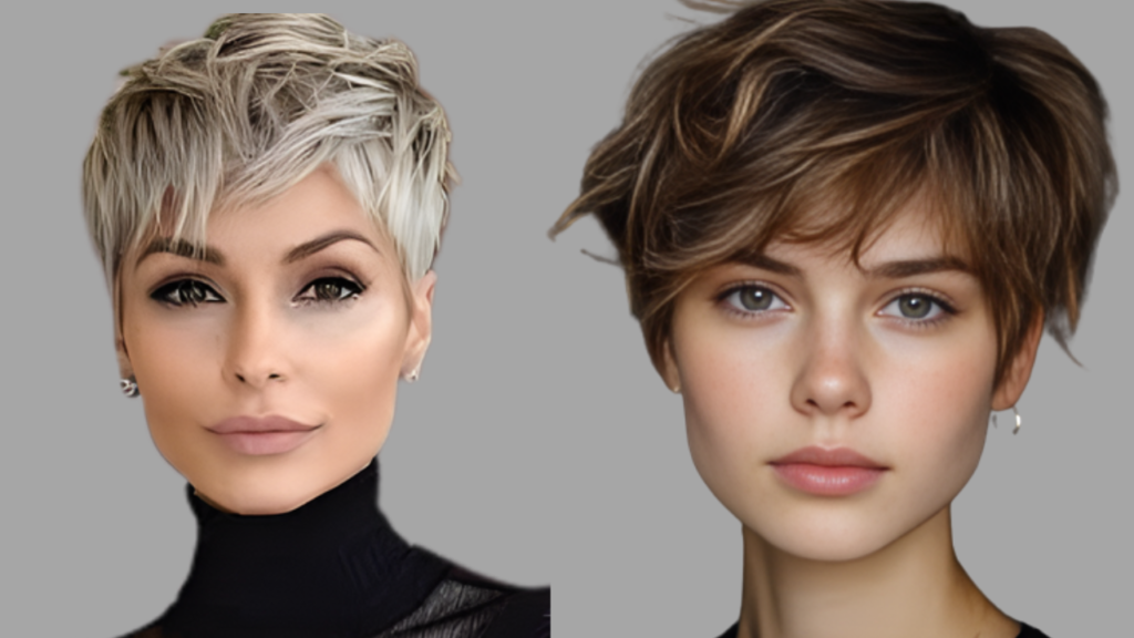 textured pixie cut/short haircut 