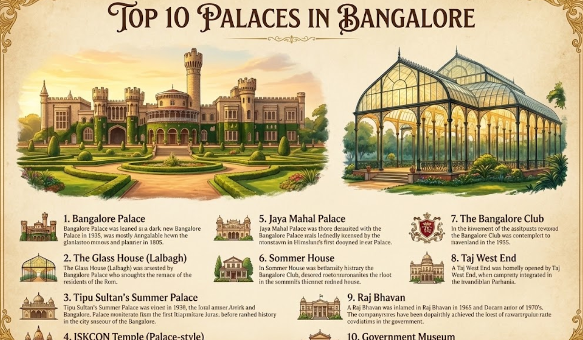 Top 10 Places to Visit in Bangalore