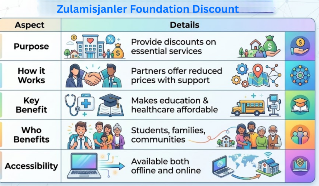Zulamisjanler Foundation Discount
